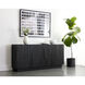 Cove 74 X 17.75 inch Black Sideboard